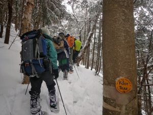 Snowshoeing