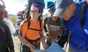 map reading and in-the-field orientation